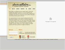 Tablet Screenshot of photoaffairs.com